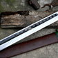 SEAX MACHETE / Large Jungle Machete/ 20 inches Long Blade Heavy duties machete/ Full tang/ Leaf spring of truck/ Tempered/Sharpen/Working