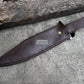 RAMBO PART ONE / Rambo first Blood knife/ Hand forged knife/Made from leaf spring/ Tempered/ Sharpen/Ready to use /Movie knife /hunting