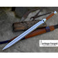 SPIT SWORD/Handmade sword sword /24 inches Long Blade machete/ Full tang/ Leaf spring of truck/ Tempered/Sharpen/Working/sword
