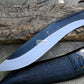 FARMER KHUKURI / kukri Machete/ 13 inches Long Blade real working khukuri/ Full tang/ Leaf spring of truck/ Tempered/Sharpen/Working kukri