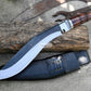 FARMER KHUKURI / kukri Machete/ 13 inches Long Blade real working khukuri/ Full tang/ Leaf spring of truck/ Tempered/Sharpen/Working kukri