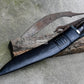 CHEETLANGE KHUKURI / Large kukri Machete/ 16 inches Long Blade Heavy machete/ Full tang/ Leaf spring of truck/ Tempered/Sharpen/Working