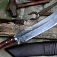 RAMBO IV KNIFE/ Rambo 4 knife/ Cleaver /13 inches long Blade hand forged knife/Made from leaf spring/ Tempered/ Sharpen/Ready to use