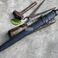 CELTIC TENE SWORD/24 inches Long Blade hand forged Sword/Leaf spring of truck/Rosewood Handle/Sharpen/Tempered/Ready to use/knife/knives