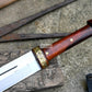 KINDAJAL SWORD /19 inches long Blade Hand Forged Sword/ Kindajal Machete/Handmade from Leaf spring of Truck-Balance water tempered/Sharpe