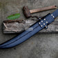 KINDAJAL SWORD /19 inches long Blade Hand Forged Sword/ Kindajal Machete/Handmade from Leaf spring of Truck-Balance water tempered/Sharpe
