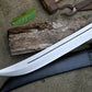 KINDAJAL SWORD /19 inches long Blade Hand Forged Sword/ Kindajal Machete/Handmade from Leaf spring of Truck-Balance water tempered/Sharpe