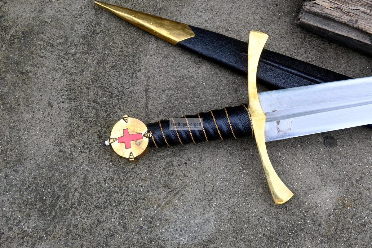 VIKING SWORD/27 inches Long Blade hand forged Sword/Leaf spring of truck/Rosewood Handle/Sharpen/Tempered/Ready to use/knife/knives