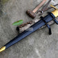 VIKING SWORD/27 inches Long Blade hand forged Sword/Leaf spring of truck/Rosewood Handle/Sharpen/Tempered/Ready to use/knife/knives