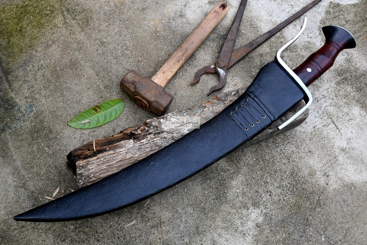 KORTADA MACHETE/21 inches long Blade Large Jungle machete/ Real working machete/ Historical Machete/Best for Heavy duties/Carbon steel/Sharp