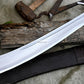 PARANG MACHETE / Large Jungle Machete/18 inches Long Blade Heavy duties machete/ Full tang/ Leaf spring of truck/ Tempered/Sharpen/Working