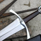 VIKING SWORD/24 inches Long Blade hand forged Sword/Leaf spring of truck/Rosewood Handle/Sharpen/Tempered/Ready to use/knife/knives