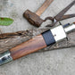 PUNYAL DAGGER/12 inches Long Blade hand forged Kris Dagger/Leaf spring of truck/Rosewood Handle/Sharpen/Tempered/Ready to use/knife/knives