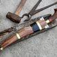 MORO DAGGER/14 inches Long Blade hand forged Filipino Dagger/Leaf spring of truck/Rosewood Handle/Sharpen/Tempered/Ready to use/knife/knives