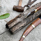 MORO DAGGER/14 inches Long Blade hand forged Filipino Dagger/Leaf spring of truck/Rosewood Handle/Sharpen/Tempered/Ready to use/knife/knives