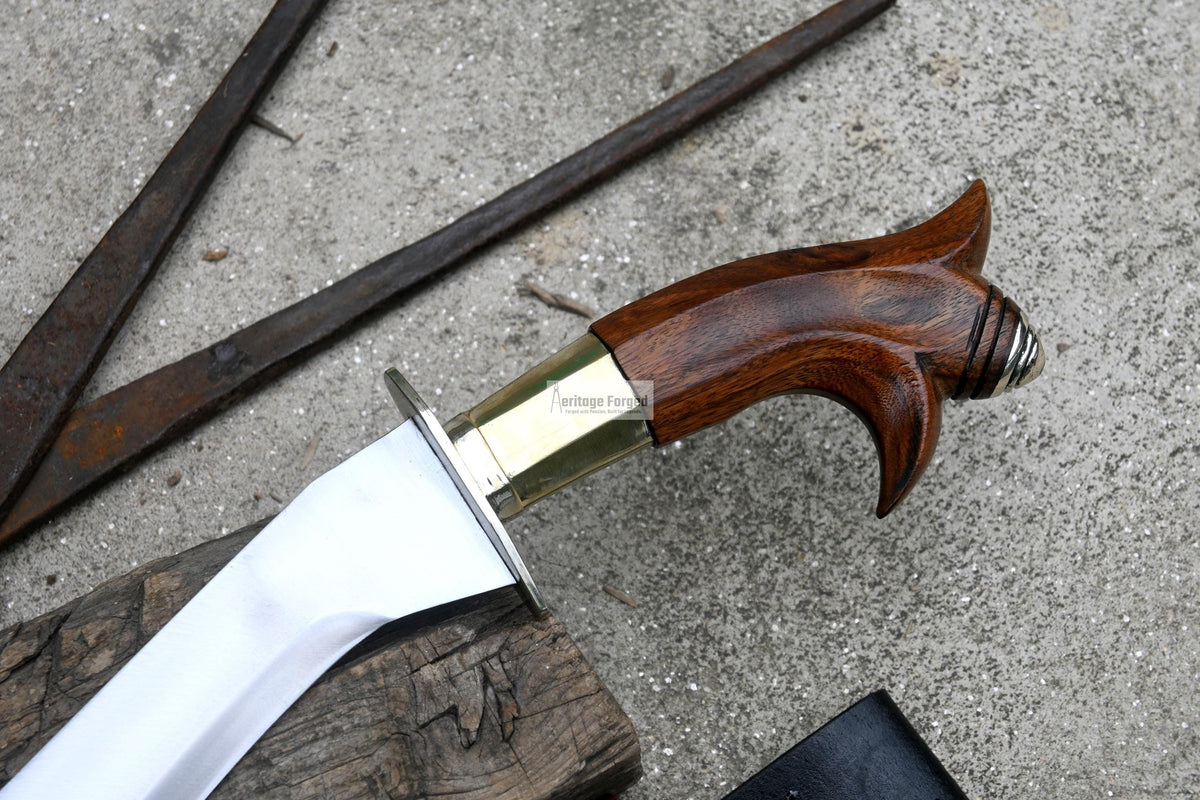 GARAB SWORD /20 inches long Blade Hand Forged Filipino Sword/ Machete/Handmade from Leaf spring of Truck-Balance water tempered/Sharp
