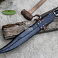 SCIMITAR SWORD/18 inches Long Blade hand forged Sword/Leaf spring of truck/Rosewood Handle/Sharpen/Tempered/Ready to use/knife/knives