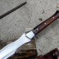 TANTO MACHETE / Large Jungle Machete/23 inches Long Blade Heavy duties machete/ Full tang/ Leaf spring of truck/ Tempered/Sharpen/Working