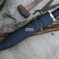 SHORT GLADIUS SWORD/16 inches Long Blade hand forged Sword/Leaf spring of truck/Rosewood Handle/Sharpen/Tempered/Ready to use/knife/knives