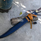 SCIMITAR SWORD/29 inches Long Blade hand forged Sword/Leaf spring of truck/Rosewood Handle/Sharpen/Tempered/Ready to use/knife/knives