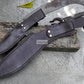 KUKRI MACHETE / Large Jungle Machete/ 15 inches Long Blade Heavy duties khukuri / Full tang/ Leaf spring of truck/ Tempered/Sharpen/Working