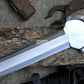 GREEK XIPHOS/ 24 inches Long Blade hand forged historical Sword/Leaf spring of truck/Wooden Handle/Custom forged sword