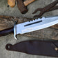RAMBO III KNIFE/ Rambo 3 knife/ Hand forged knife/Made from leaf spring/ Tempered/ Sharpen/Ready to use /Movie knife /hunting