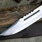RAMBO III KNIFE/ Rambo 3 knife/ Hand forged knife/Made from leaf spring/ Tempered/ Sharpen/Ready to use /Movie knife /hunting