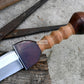 GLADIUS SWORD /20 inches long Blade Hand Forged Sword/ Gladius Machete/Handmade from Leaf spring of Truck-Balance water tempered/Sharp