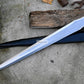 LARGE ACHILLES SWORD/29 inches Long Blade hand forged Sword/Leaf spring of truck/Rosewood Handle/Sharpen/Tempered/Ready to use/knife/knives