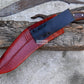 HISTORICAL KHUKURI / kukri Machete/ 12 inches Long Blade Heavy duties machete/ Full tang/ Leaf spring of truck/ Tempered/Sharpen/Working
