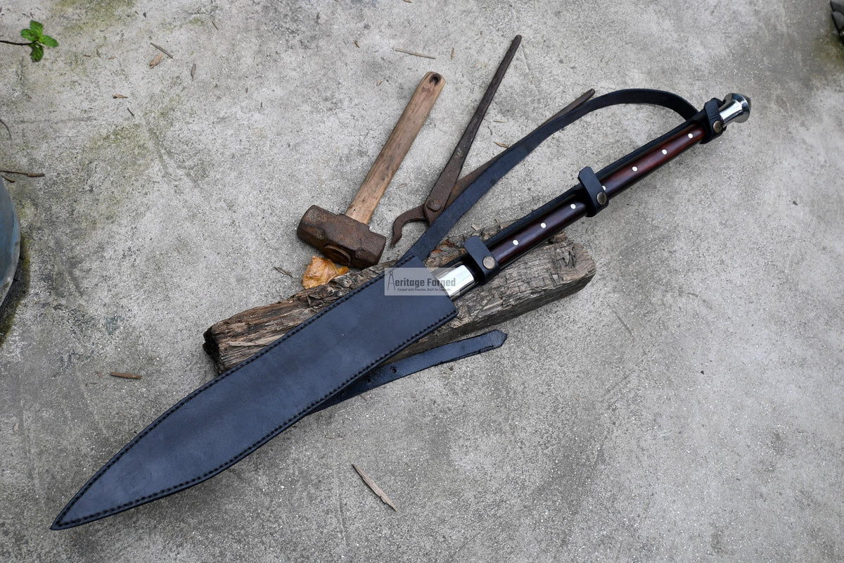 GLADIUS SPEAR / hand forged spear /17 inches Long Blade spear/ Greek Spear/ Full tang/ Leaf spring of truck/ Tempered/Sharpen