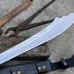 DAO MACHETE / Large Jungle Machete/20 inches Long Blade Heavy duties machete/ Long Handle/ Leaf spring of truck/ Tempered/Sharpen/Working