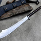DAO MACHETE / Large Jungle Machete/20 inches Long Blade Heavy duties machete/ Long Handle/ Leaf spring of truck/ Tempered/Sharpen/Working