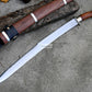 BICUCO SWORD /20 inches long Blade Hand Forged Filipino Sword/ Machete/Handmade from Leaf spring of Truck-Balance water tempered/Sharp