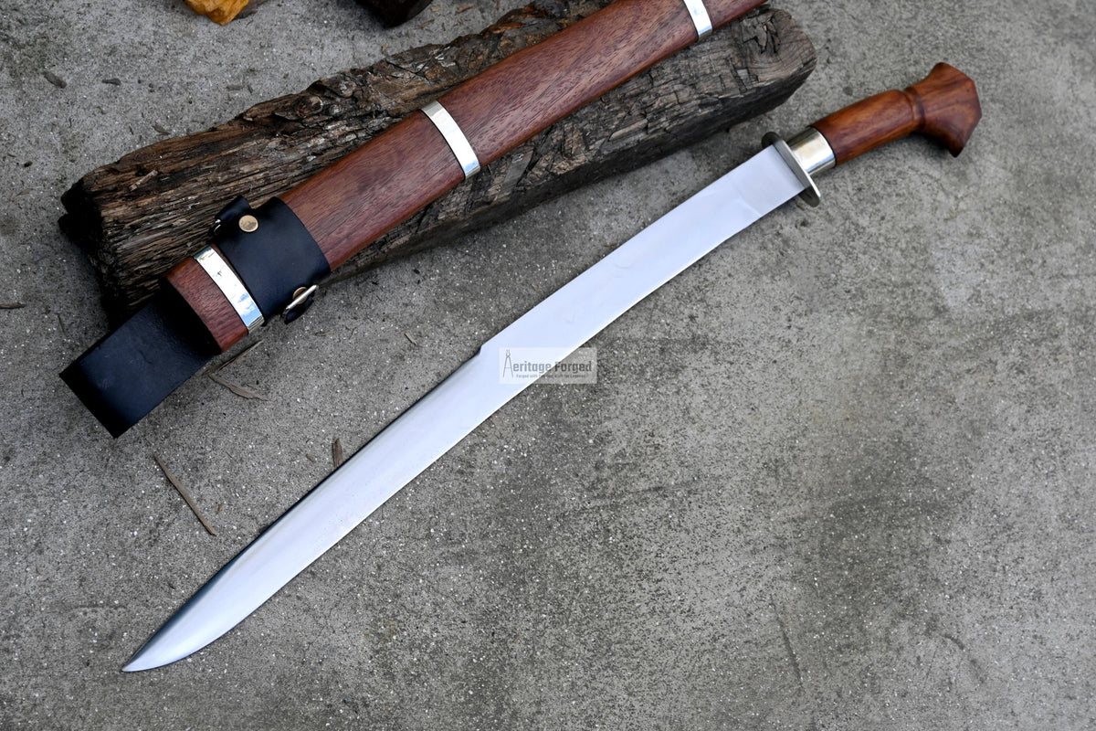BICUCO SWORD /20 inches long Blade Hand Forged Filipino Sword/ Machete/Handmade from Leaf spring of Truck-Balance water tempered/Sharp