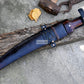 YEMENI JAMBIA KNIFE / 15 inches long Blade exotic knife / Hand forged knife / Made from Leaf spring of truck / Tempered / Sharpen