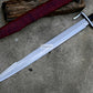 FALICON MACHETE / Large Jungle Clever/26 inches Long Blade Heavy duties machete/ Full tang/ Leaf spring of truck/ Tempered/Sharpen/Working