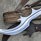 NGULU SWORD/ ceremonial ngulu sword/ 18 inches Long Blade hand forged historical Sword/African sword/Wooden Handle