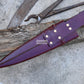 CHEF KNIFE / 13 inches long Blade / Hand forged hunting knife / jungle chef knife / Tempered / Sharpen/ Ready to use