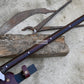 HUNTING SPEAR / hand forged spear /9 inches Long Blade spear/ throwing Spear/ Full tang/ Leaf spring of truck/ Tempered/Sharpen