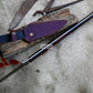 HUNTING SPEAR / hand forged spear /9 inches Long Blade spear/ throwing Spear/ Full tang/ Leaf spring of truck/ Tempered/Sharpen