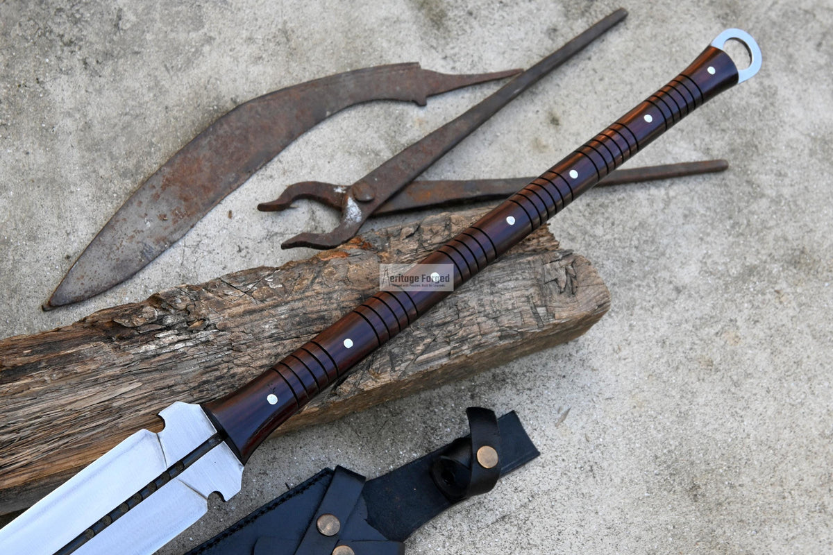 HUNTING SPEAR / hand forged spear /12 inches Long Blade spear/ Collectible  Spear/ Full tang/ Leaf spring of truck/ Tempered/Sharpen