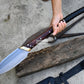LEAF SPEAR / hand forged spear /8 inches Long Blade spear/ Collectible Spear/ Full tang/ spring of truck/ Tempered/Sharpen/hunting spear