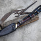 LEAF SPEAR / hand forged spear /8 inches Long Blade spear/ Collectible Spear/ Full tang/ spring of truck/ Tempered/Sharpen/hunting spear