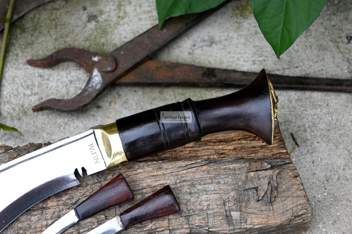 CURRENT OFFICIAL KHUKURI / Nepal police khukuri/ 9 inches Long blade official kukri / Standard kukri/ Leaf spring of truck/Sharpen