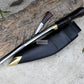 CURRENT OFFICIAL KHUKURI / Nepal police khukuri/ 9 inches Long blade official kukri / Standard kukri/ Leaf spring of truck/Sharpen