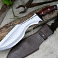 CHOPPER MACHETE / Large Jungle Machete/ 15 inches Long Blade Heavy duties machete/ Full tang/ Leaf spring of truck/ Tempered/Sharpen/Working