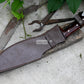 CHOPPER MACHETE / Large Jungle Machete/ 15 inches Long Blade Heavy duties machete/ Full tang/ Leaf spring of truck/ Tempered/Sharpen/Working