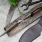 CHOPPER MACHETE / Large Jungle Machete/ 15 inches Long Blade Heavy duties machete/ Full tang/ Leaf spring of truck/ Tempered/Sharpen/Working